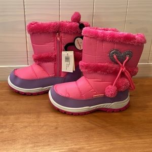 Brand New Pom Pom Snow Boots Sz 4